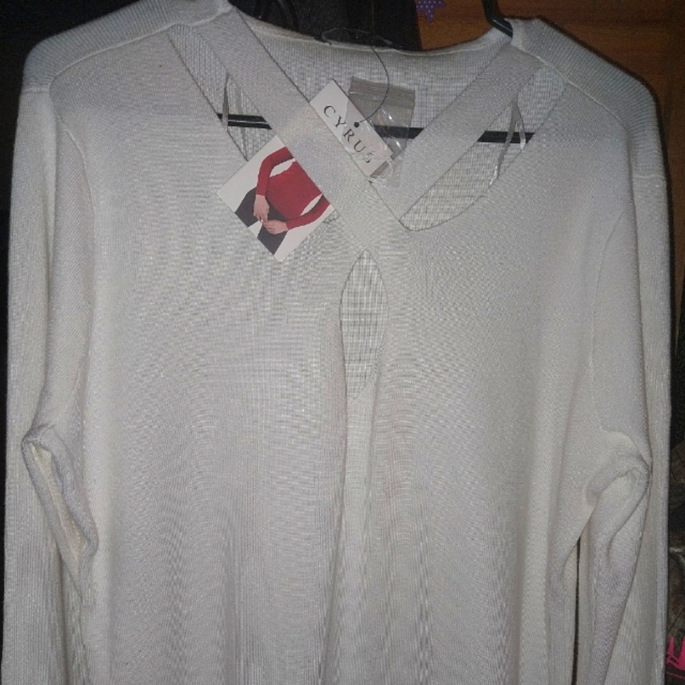 White sweater